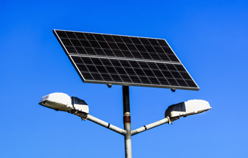 帶太陽能板的照明器具適用標準